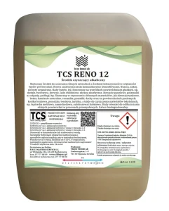 TCS Reno 12 usuwanie czyszczenie zabrudzenia komunikacyjne atmosferyczne, sadza, tłuszcz, olej, nikotyna, mycie nagrobków