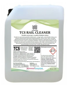 TCS Rail Cleaner usuwanie tlenków żelaza rdzy z pojazdów kolejowych i czyszczenie szyb