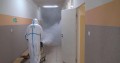 Dezynfekcja szkoła korytarz dezynfekcja sucha mgła środki owadobójcze, pestycydy, środki dezynfekujące, dezodoranty, neutralizatory zapachów