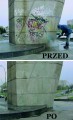 AGS 2+ AGS 60 beton pomnik usuwanie graffiti przed i po.jpg