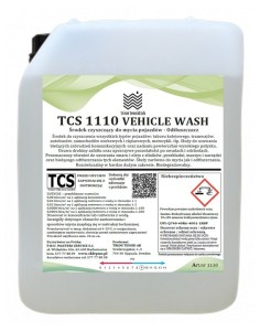 TCS 1110 Vehicle Wash koncentrat czyszczenie aut pojazdów tabor kolejowy, tramwaj, samochód osobowy, ciężarowy, motocykl, autobus usuwa owady asfalt zabrudzenia